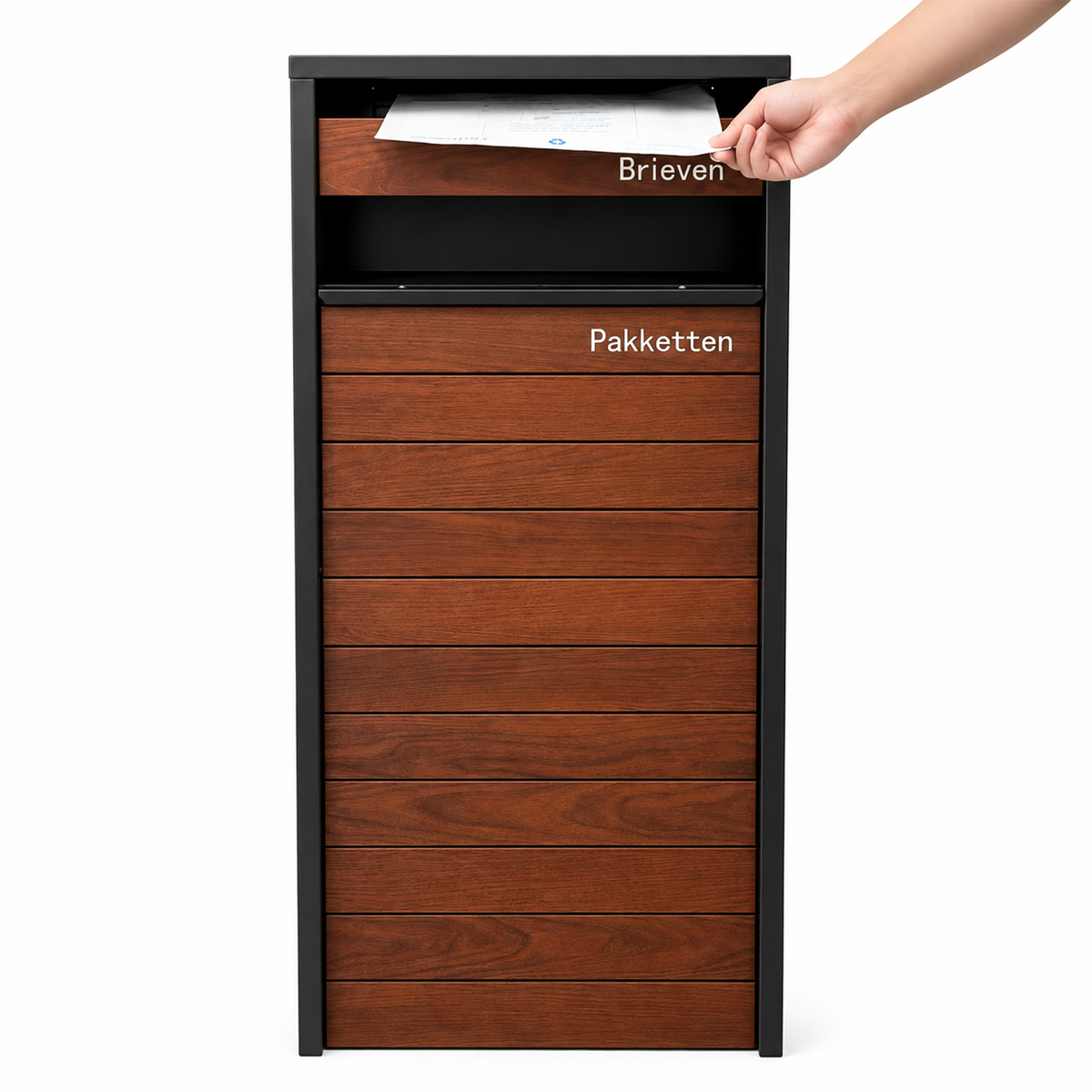 RIDGEWOOD Parcel Pilaar Letterbox - post